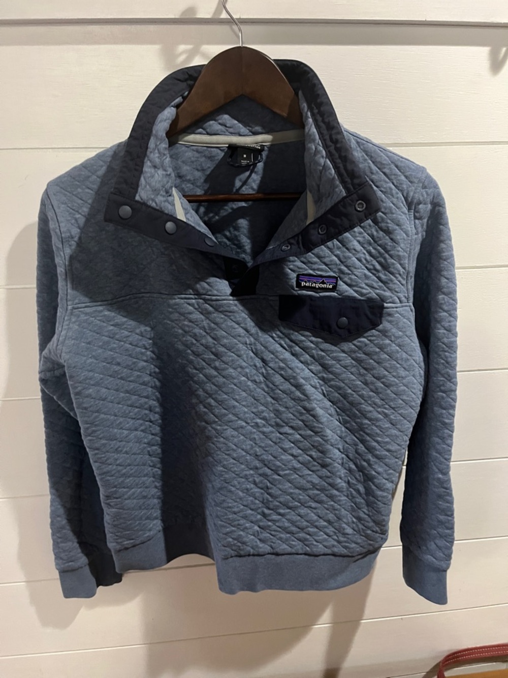 Patagonia Quilted Pullover - Slate